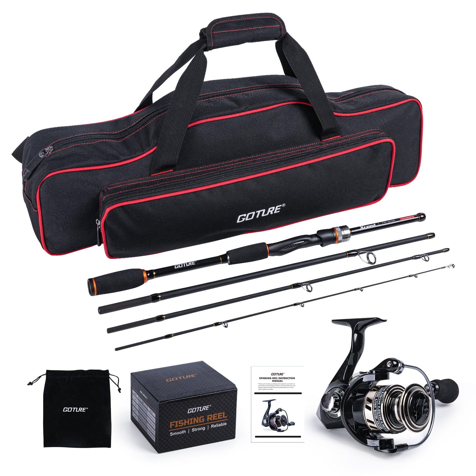 Fishing Rod Combo - Ensemble canne à pêche et moulinet