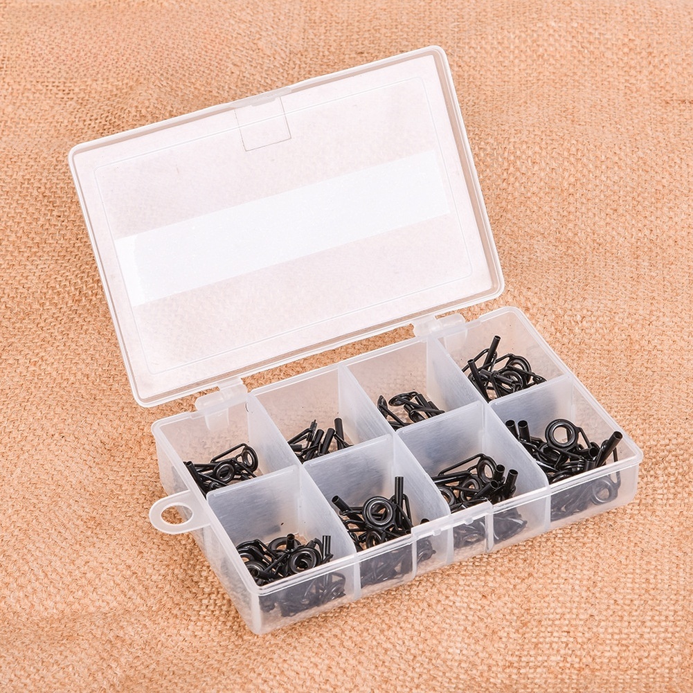 Fishing Rod Building Kit - Anneaux de guidage noirs pour la