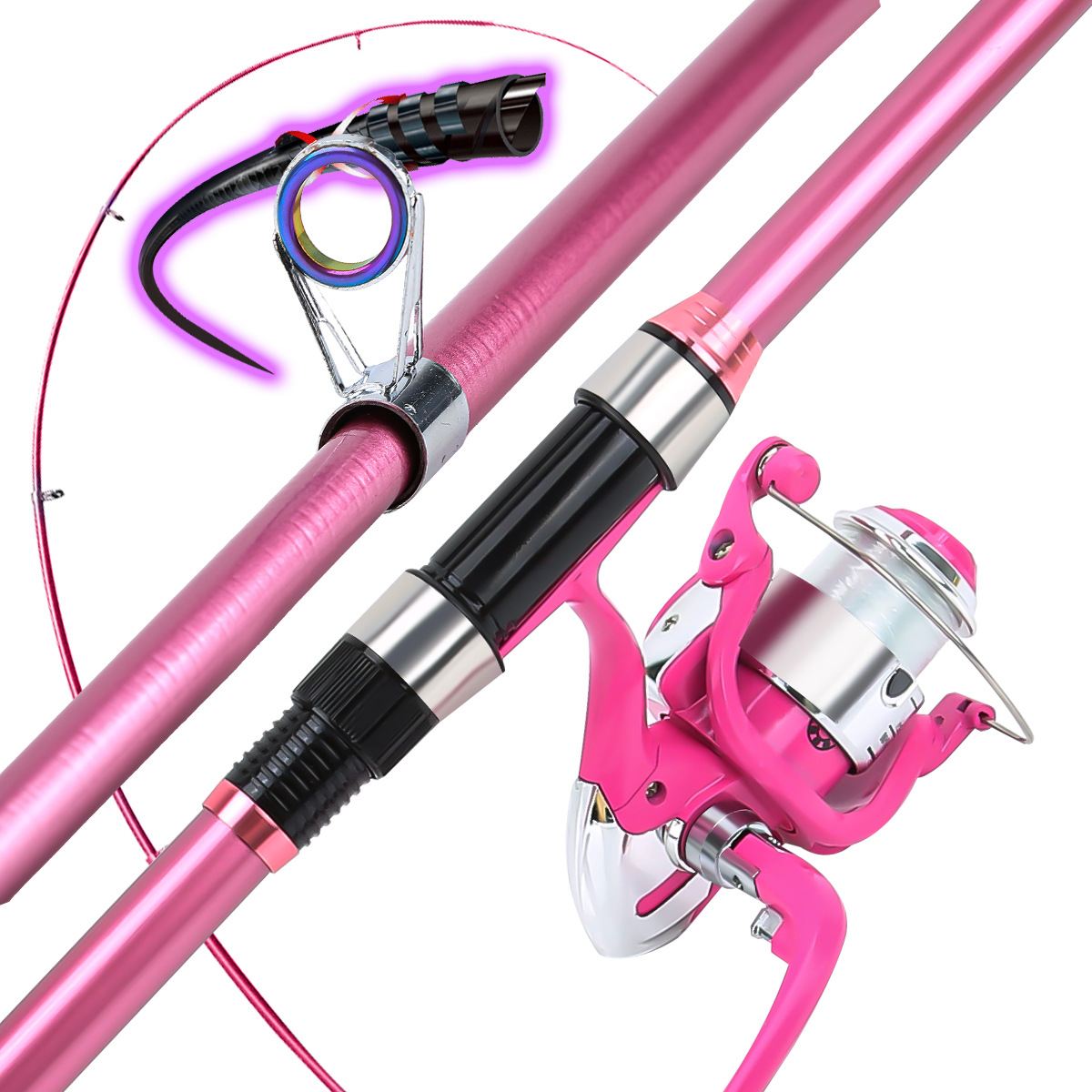 Kit complet de canne à pêche t - Fishing Rod Spinning avis et prix