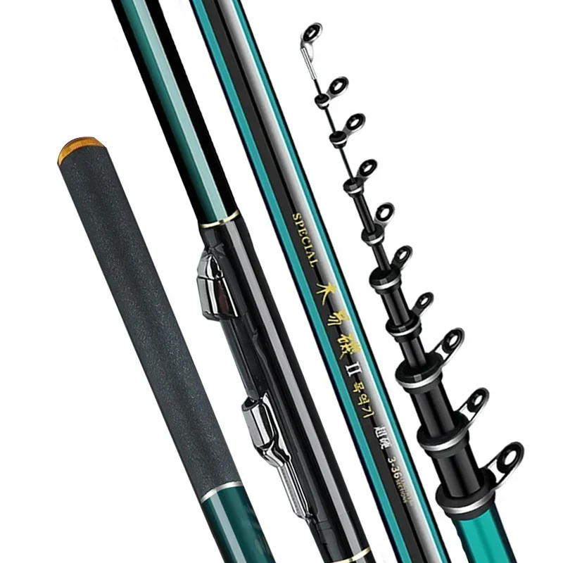 2.7 m-7.2 m cannes à pêche hau - Fishing Rod Surf avis et prix
