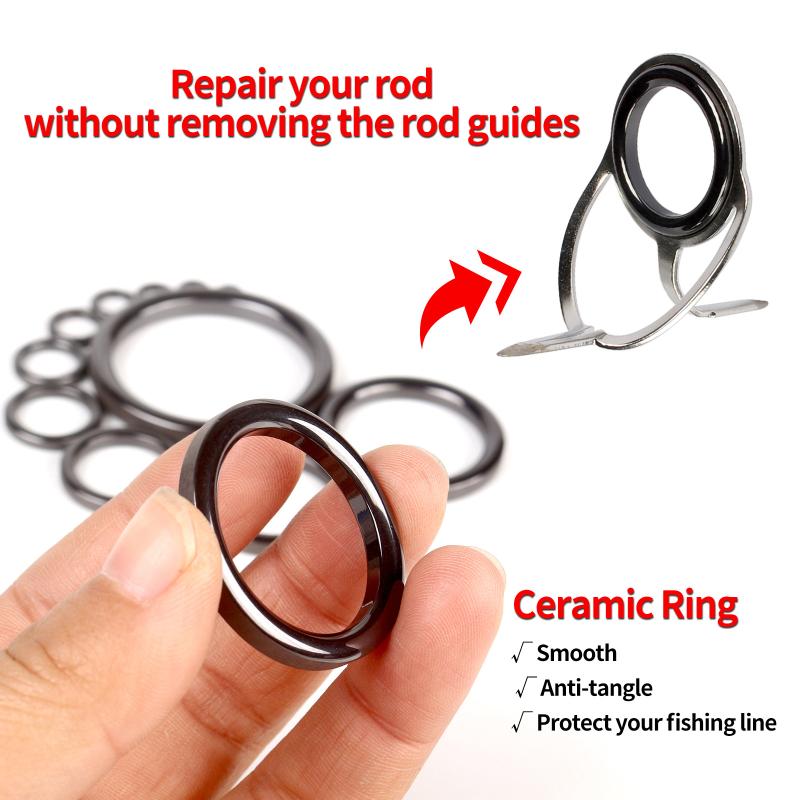 Kit de réparation de canne à p - Fishing Rod Repair Kit avis et prix
