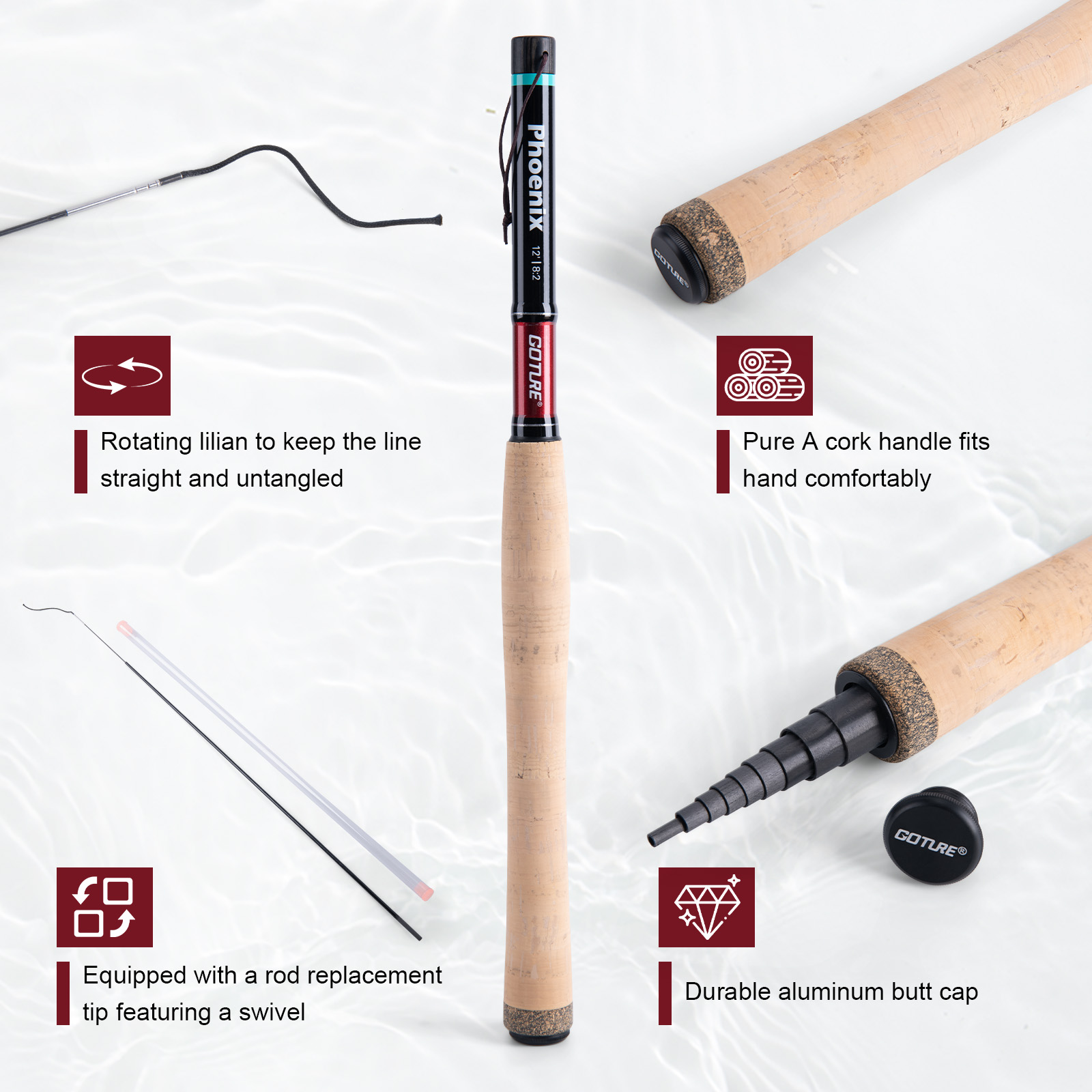 Ensemble de canne à pêche Tenk - Fishing Rod Building Kit avis et prix