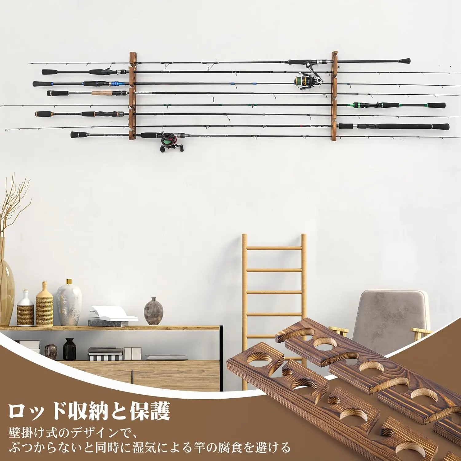 Supports de cannes à pêche Got - Fishing Rod Rack avis et prix