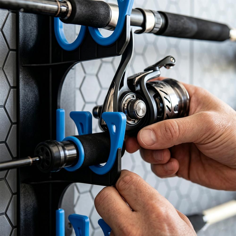 Support mural pour cannes à pê - Fishing Rod Rack avis et prix