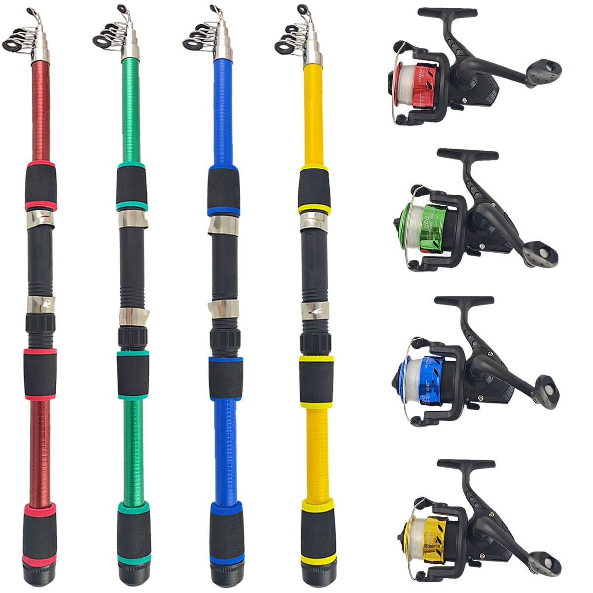 Mini canne à pêche télescopiqu - Fishing Rod Combo avis et prix