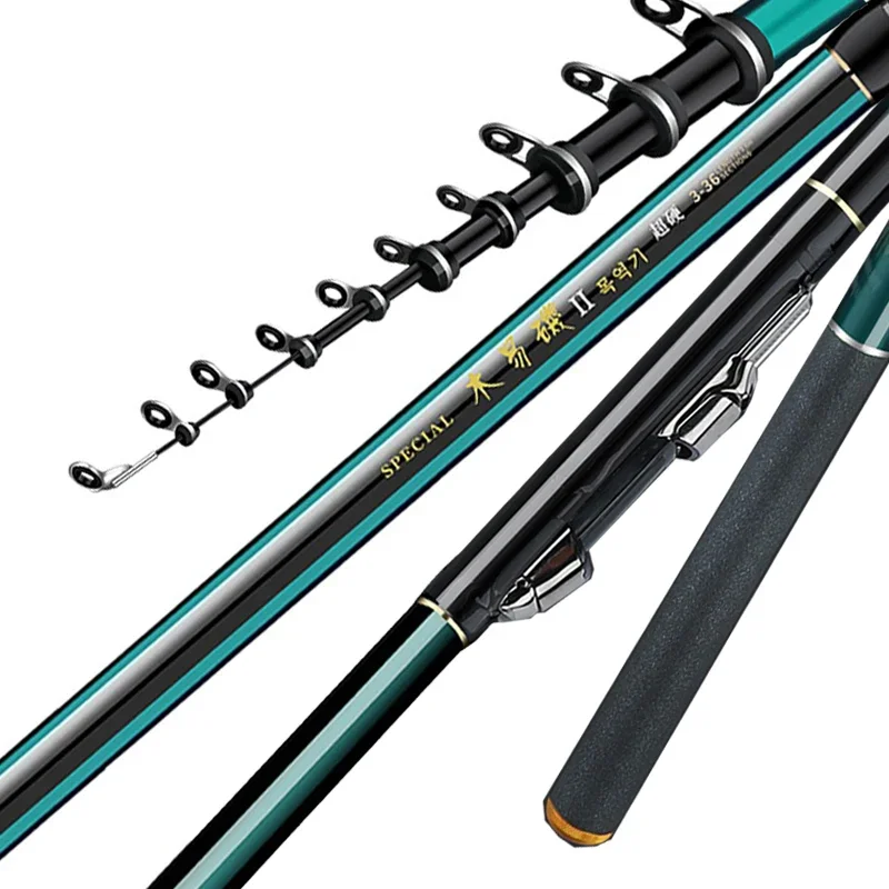 2.7 m-7.2 m cannes à pêche hau - Fishing Rod Surf avis et prix