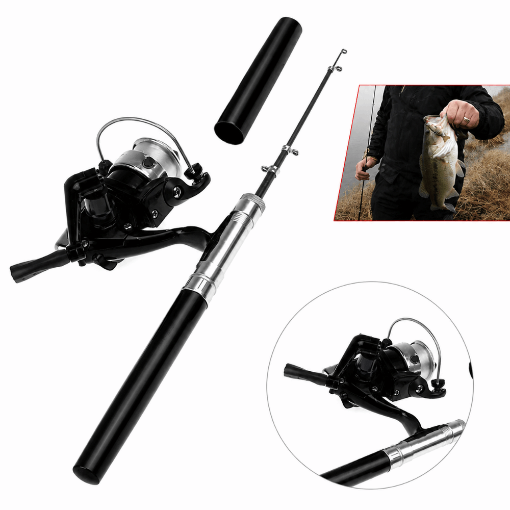 Canne à pêche télescopique com - Fishing Rod Combo avis et prix